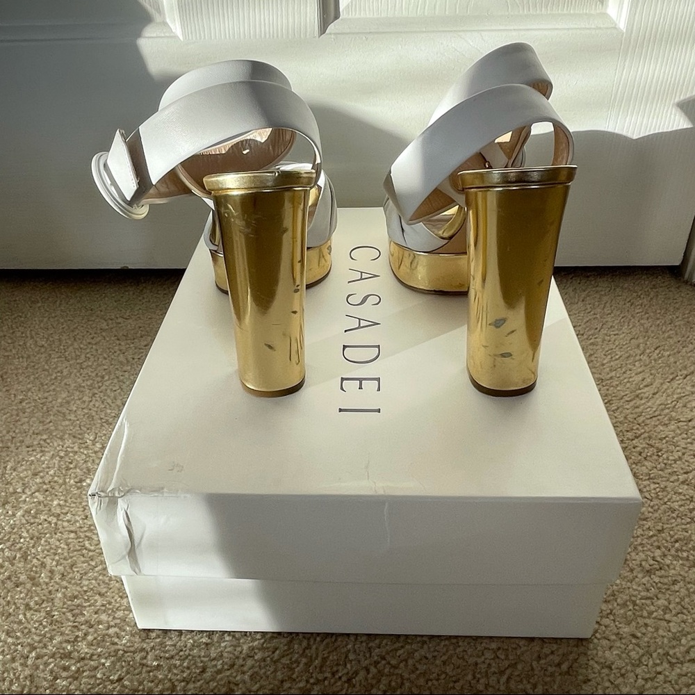 Casadei “Manu” Platform Sandals - Picture 3 of 4